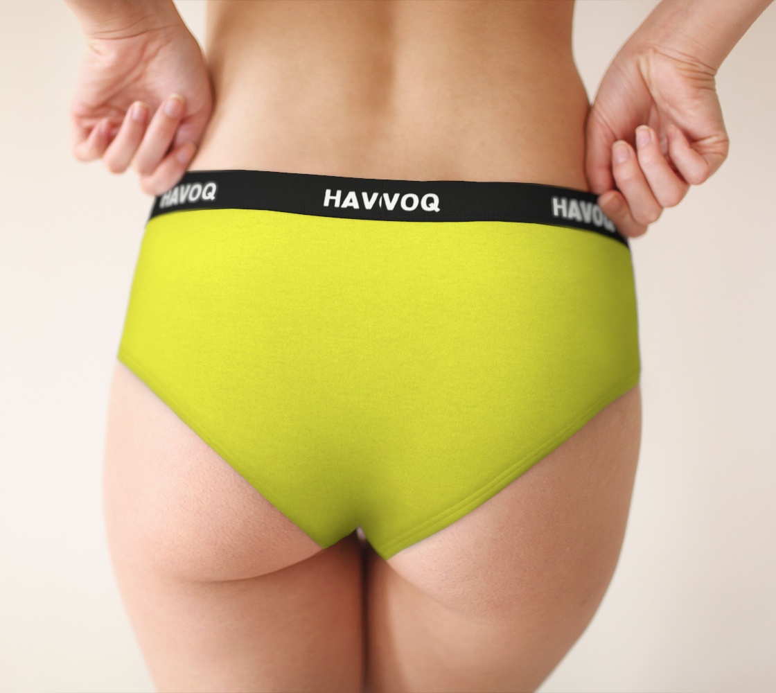 They/Them Pronouns Sassy Yellow Cheeky Briefs by Havoq