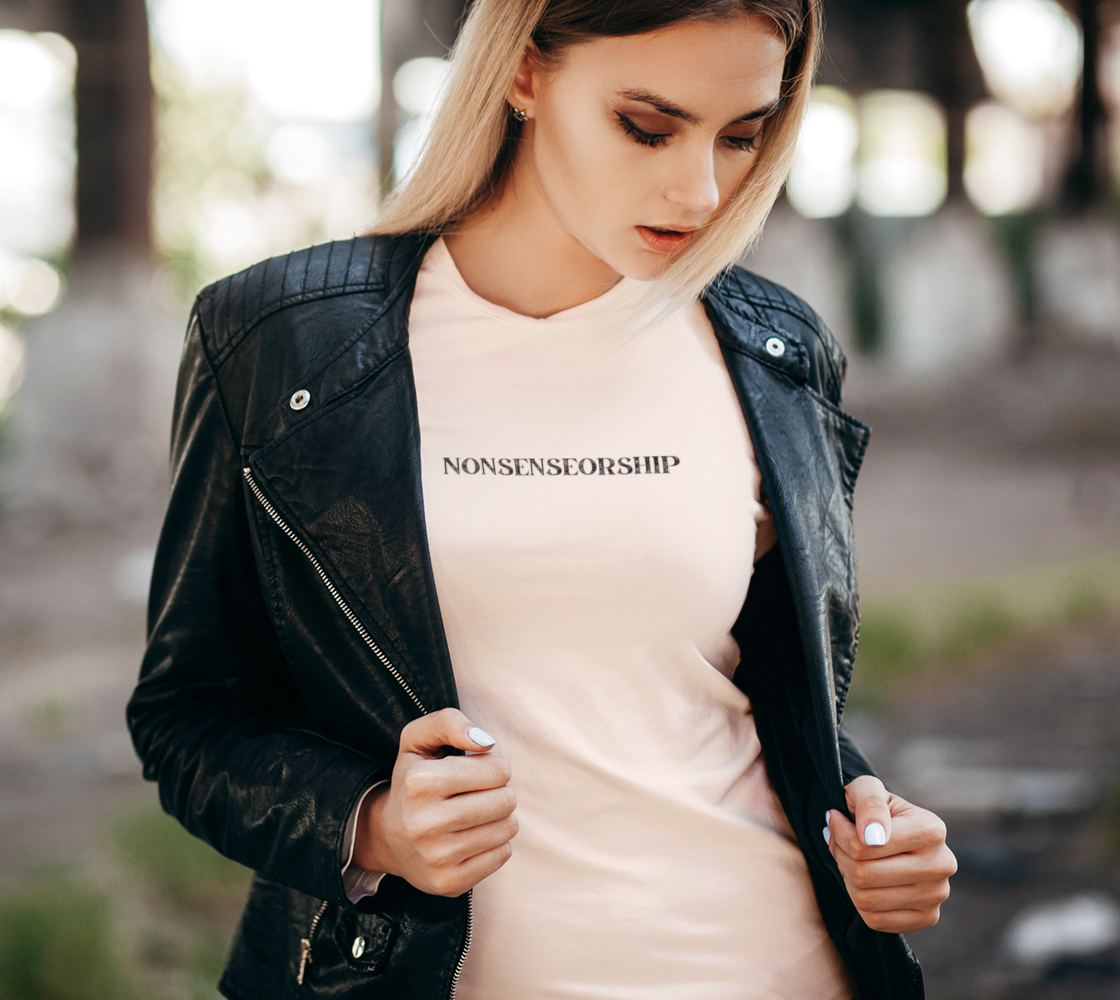 NONSENSEORSHIP Tee Shirt by Havoq (Bella + Canvas)