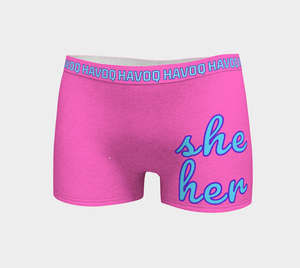 She/Her Candy Pronouns Havoq Boyshorts