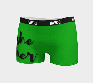 She/Her Pronouns Sweet Green Boyshorts by Havoq