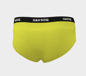 He/Him Pronouns Sassy Yellow Cheeky Briefs by Havoq