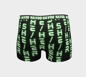 She/Her Nerdy Code Pronouns Neon Green Havoq Boyshorts