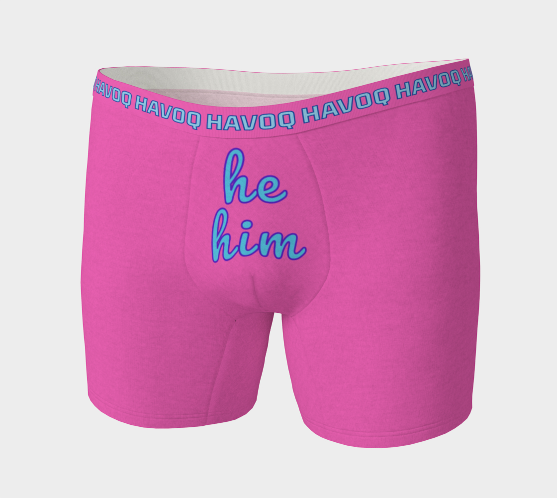 He/Him Candy Pronouns Havoq Boxer Briefs