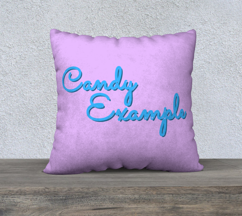 Custom Pillow Case for Online Performers, Made to Order