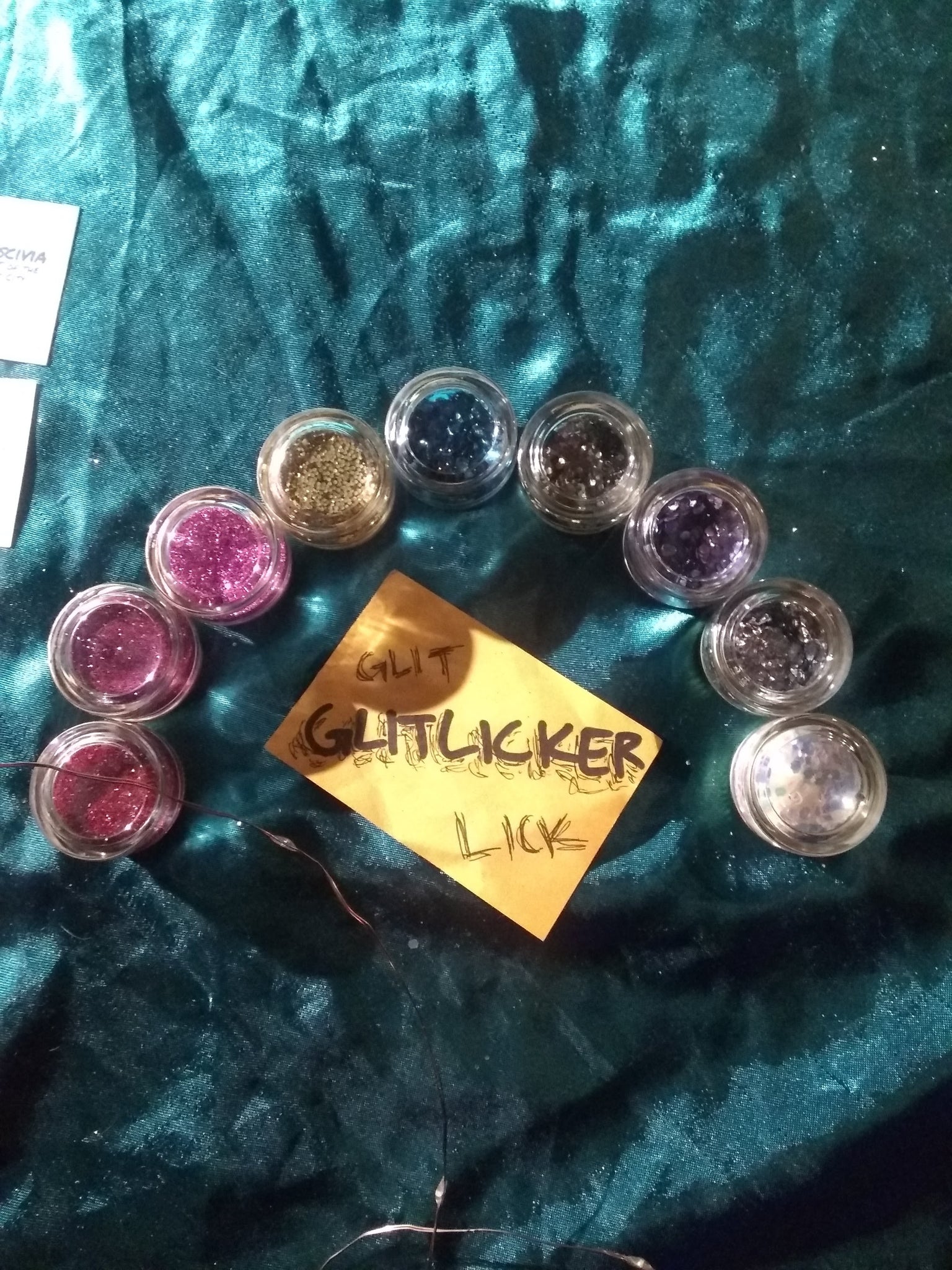 CLEAR IRIDESCENT chunky loose compostable glitter by glitlicker eco-friendly glitter