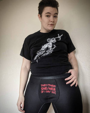 They/Them, She/Her (if I say so) bulge Pronouns Boxer Briefs