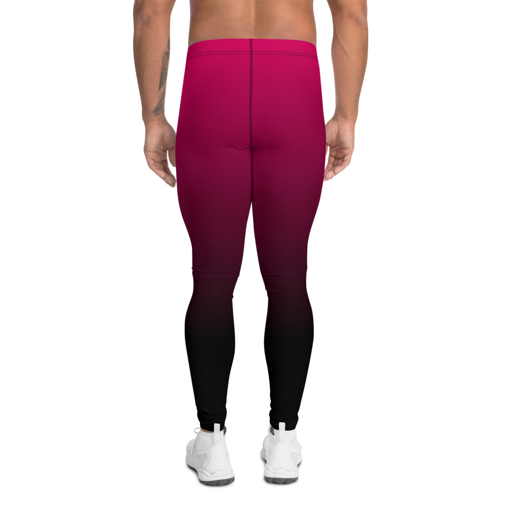 Havoq Calligraphy Leggings with Junkspace in Pink Fade with Black Ink