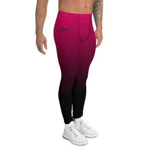 Havoq Calligraphy Leggings with Junkspace in Pink Fade with Black Ink