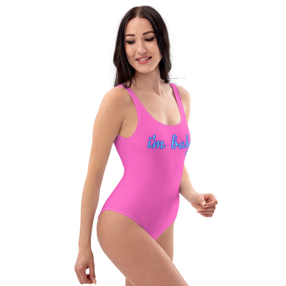 "i'm baby" Candy Leotard