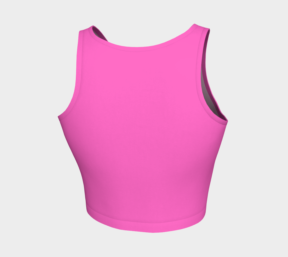 "i'm baby" Candy Athletic Crop Top