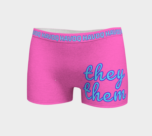 They/Them Candy Pronouns Havoq Boyshorts