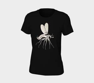 Microscopic Cream Mosquito Tee Shirt by Havoq (Bella + Canvas)