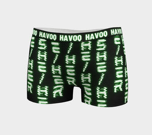 She/Her Nerdy Code Pronouns Neon Green Havoq Boyshorts