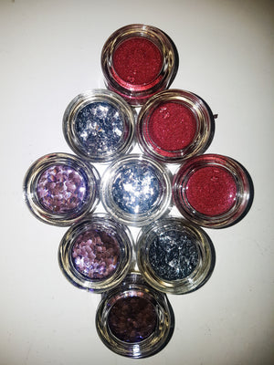 SILVER party flakes loose biodegradable glitter by glitlicker eco-friendly glitter