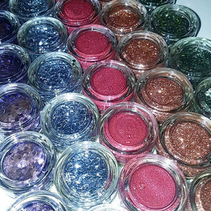 PURPLE chunky loose biodegradable glitter by glitlicker eco-friendly glitter