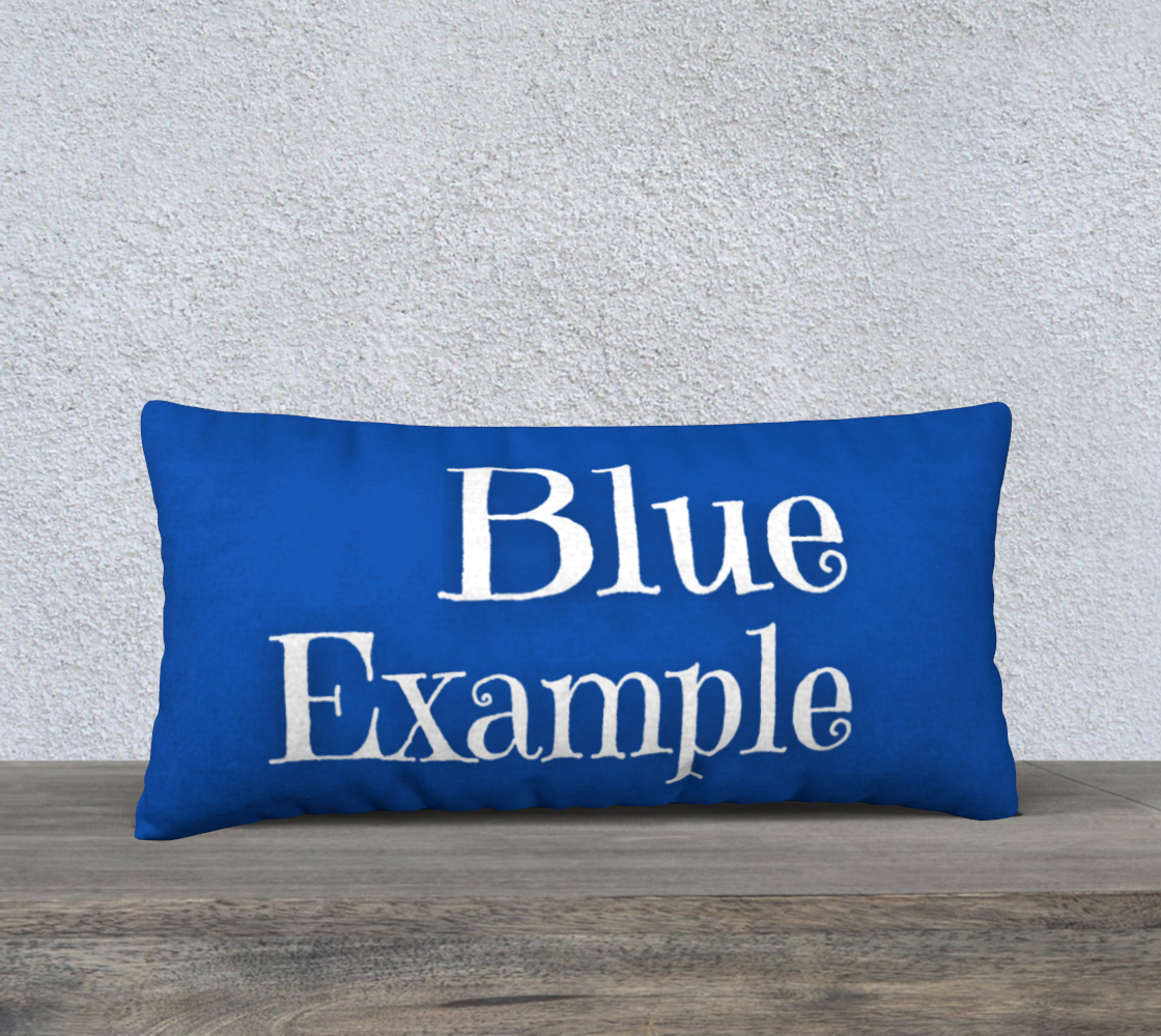 Custom Pillow Case for Online Performers, Made to Order