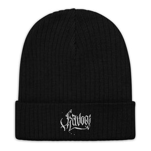 Havoq Calligraphy Recycled cuffed beanie