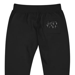 Grunge They/Them Pronouns Fleece Joggers by Havoq