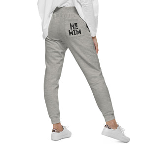 Grunge He/Him Pronouns Fleece Joggers by Havoq