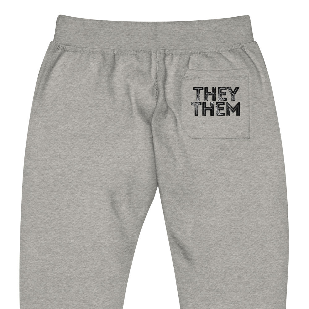 Grunge They/Them Pronouns Fleece Joggers by Havoq