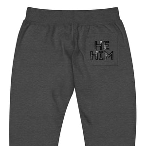 Grunge He/Him Pronouns Fleece Joggers by Havoq