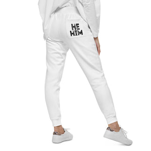 Grunge He/Him Pronouns Fleece Joggers by Havoq