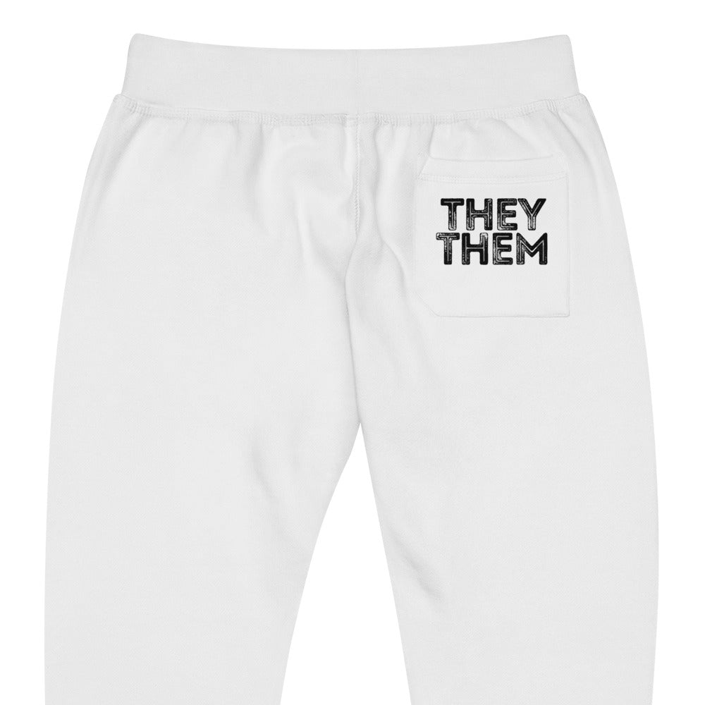 Grunge They/Them Pronouns Fleece Joggers by Havoq