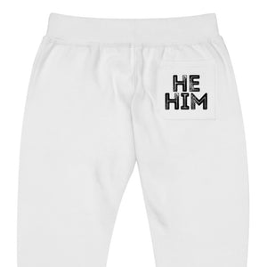 Grunge He/Him Pronouns Fleece Joggers by Havoq