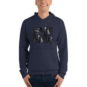 She/Her Pullover Hoodie