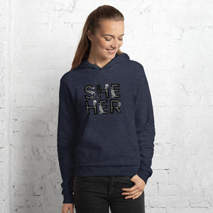 She/Her Pullover Hoodie