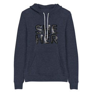 She/Her Pullover Hoodie