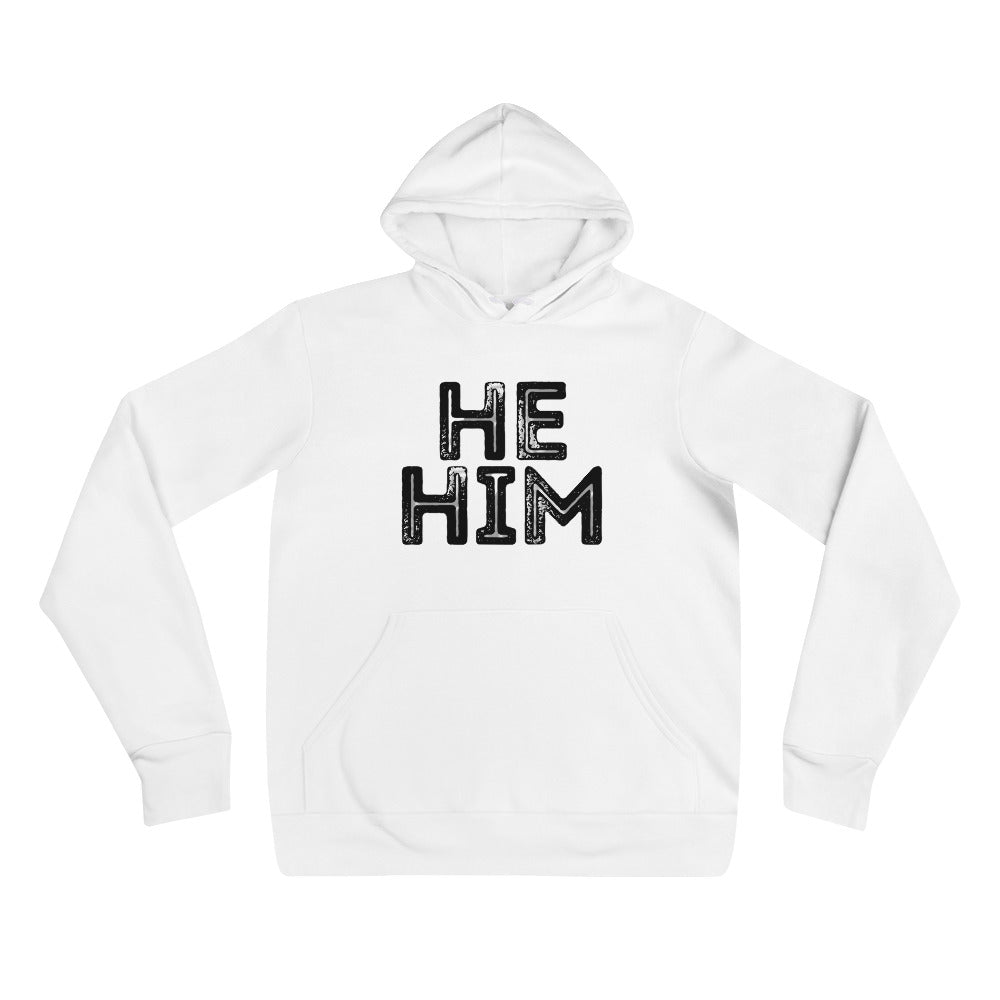 He/Him Pullover Hoodie