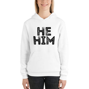 He/Him Pullover Hoodie