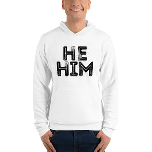 He/Him Pullover Hoodie