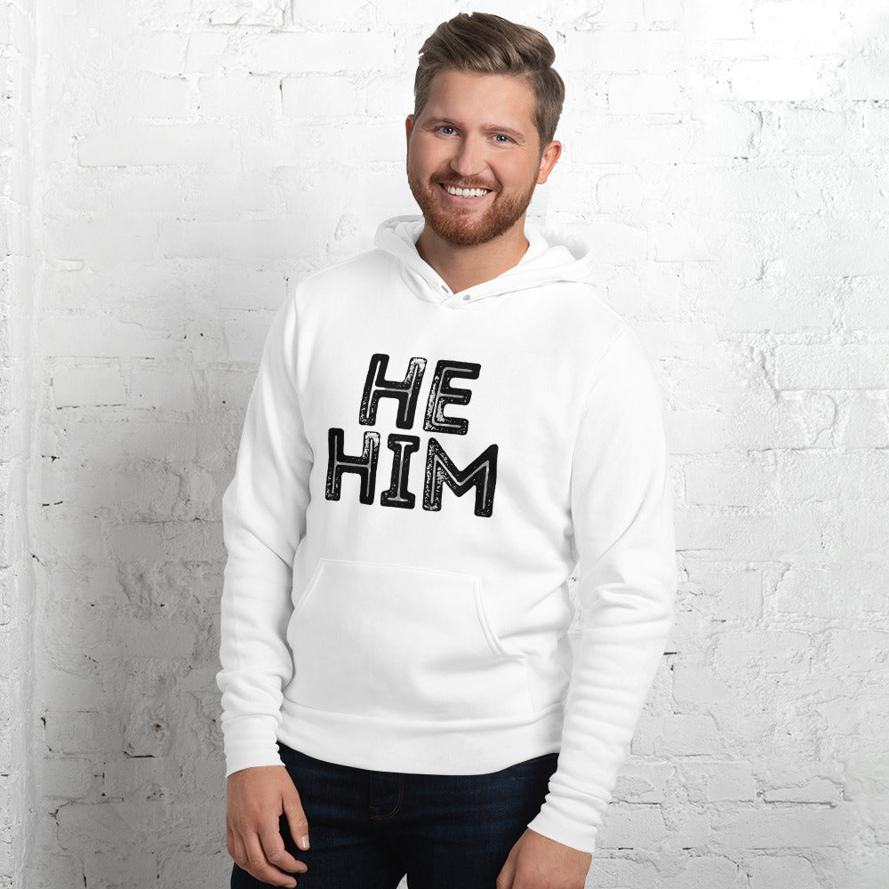 He/Him Pullover Hoodie