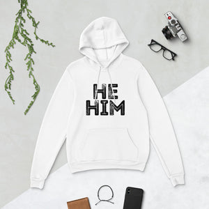 He/Him Pullover Hoodie