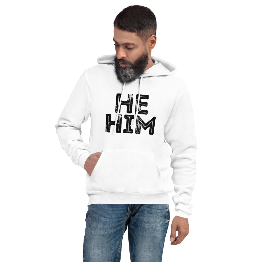 He/Him Pullover Hoodie