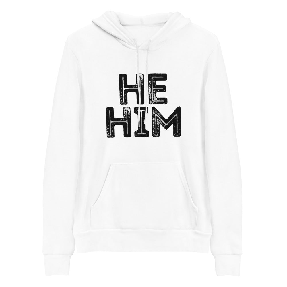 He/Him Pullover Hoodie