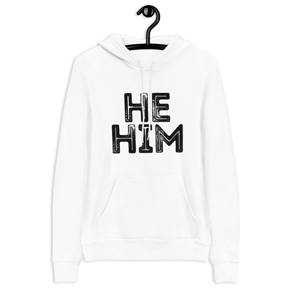 He/Him Pullover Hoodie