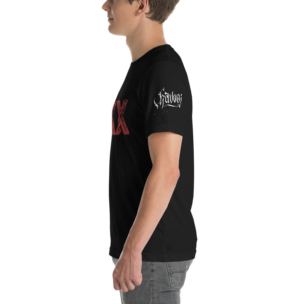 XXX Distressed Short-Sleeve Unisex T-Shirt