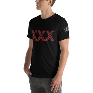 XXX Distressed Short-Sleeve Unisex T-Shirt