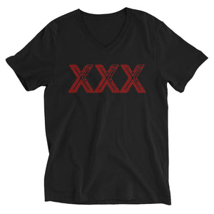 XXX Unisex Short Sleeve V-Neck T-Shirt