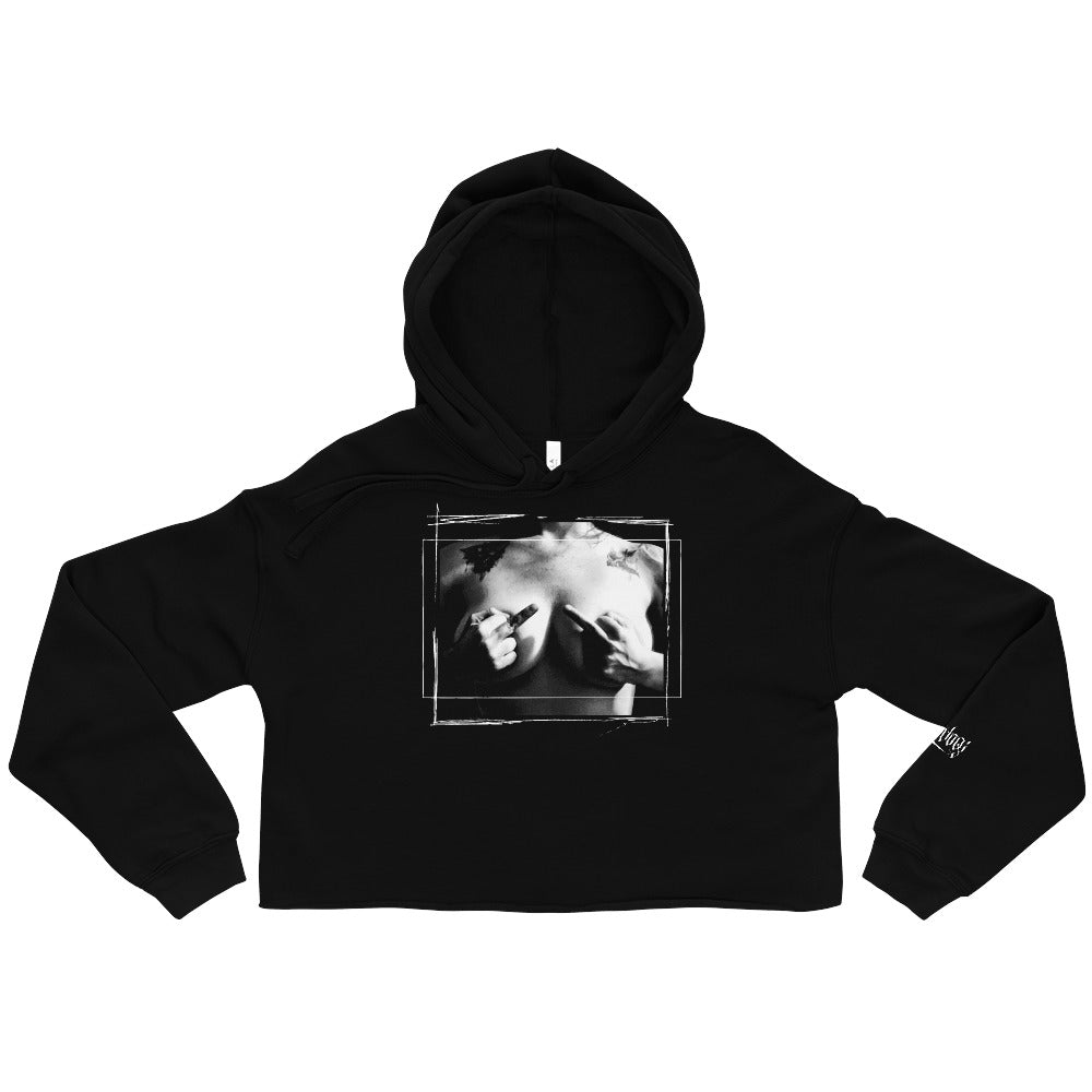 Havoq on Censorship Crop Hoodie for All Genders