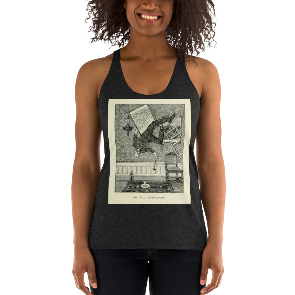 Fig. 1. - A CATASTROPHE Racerback Tank by Havoq (Bella + Canvas)